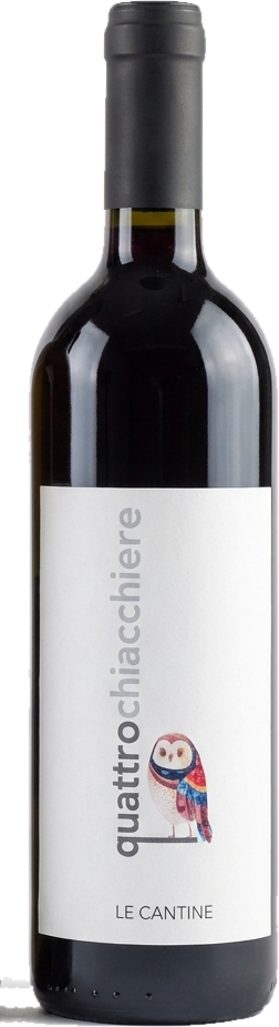 Bottiglia di quattrochiacchiere Le Cantine